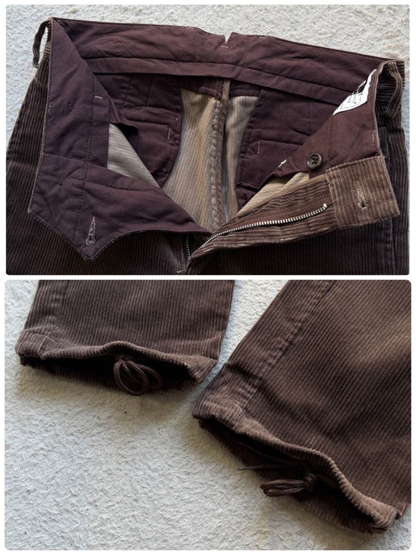 極美品✨エンジニアードガーメンツ スーツ スリーピース コーデュロイ ブラウン系