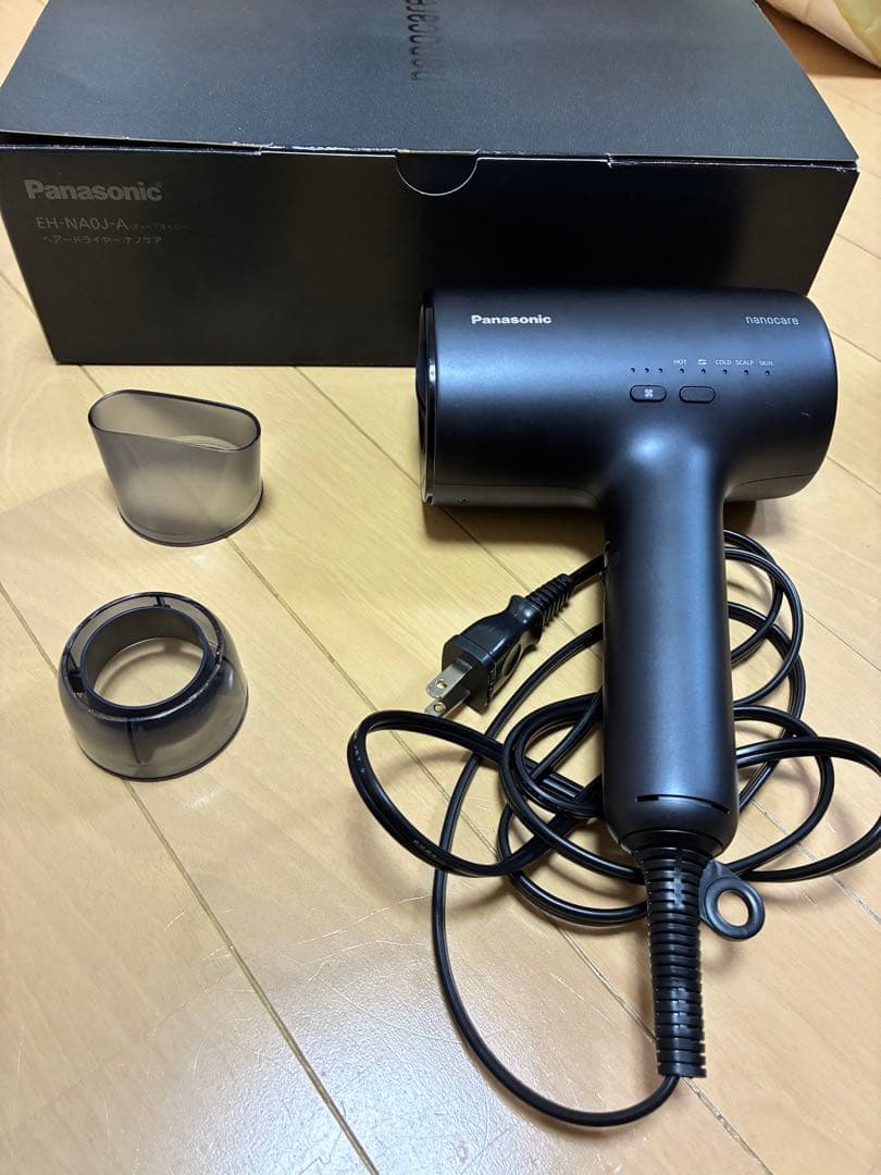Panasonic ナノケア EH-NA0J-A 2024年製 箱・ノズル付