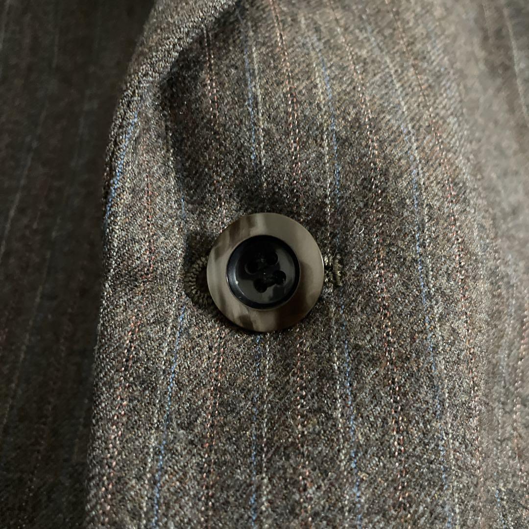 DORMEUIL×GIVENCHY英国製ウール スーツ×花柄シルクセットアップ