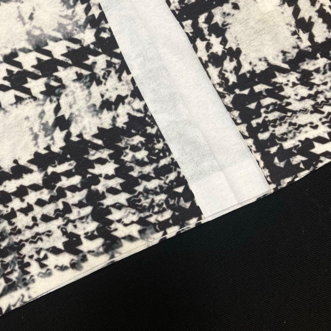 Y's ワイズ 美品 グレンチェック ラウンドネック カットソー 2