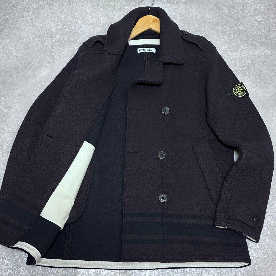 STONE  ヴィンテージ ライン ピーコート ナンバリングタグ M
