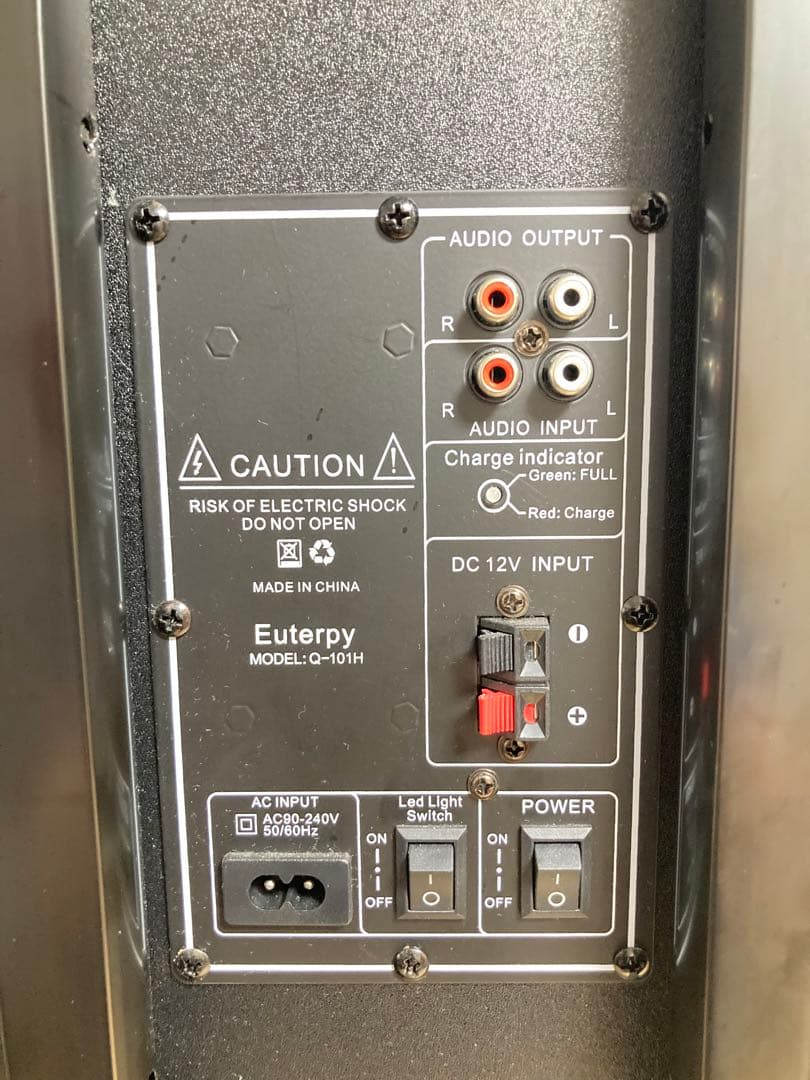 ☆超激レア！！ Euterpy スピーカー Q101H カラオケ 路上ライブ
