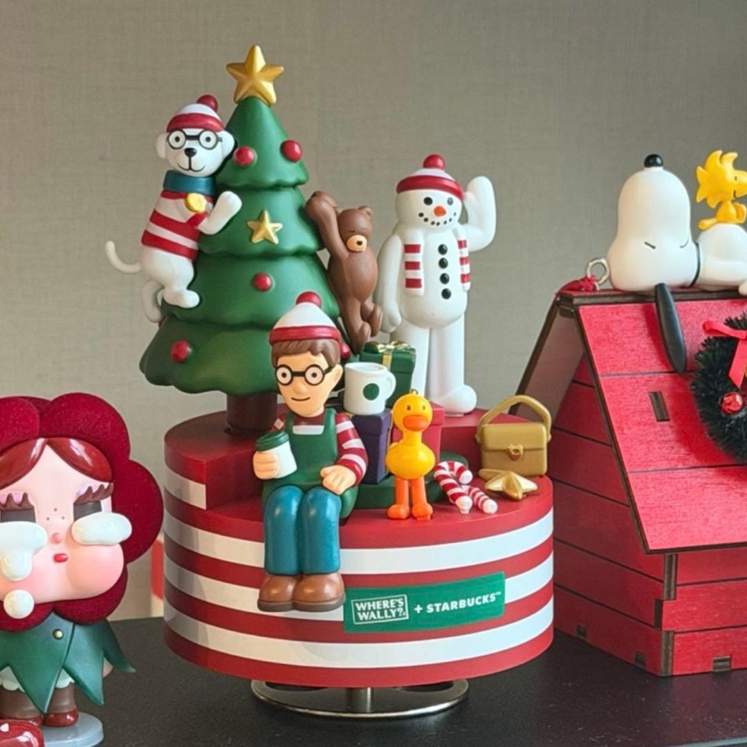 【韓国限定・完売】スタバ ジョイフル ウォーリー アドベントカレンダーオルゴール