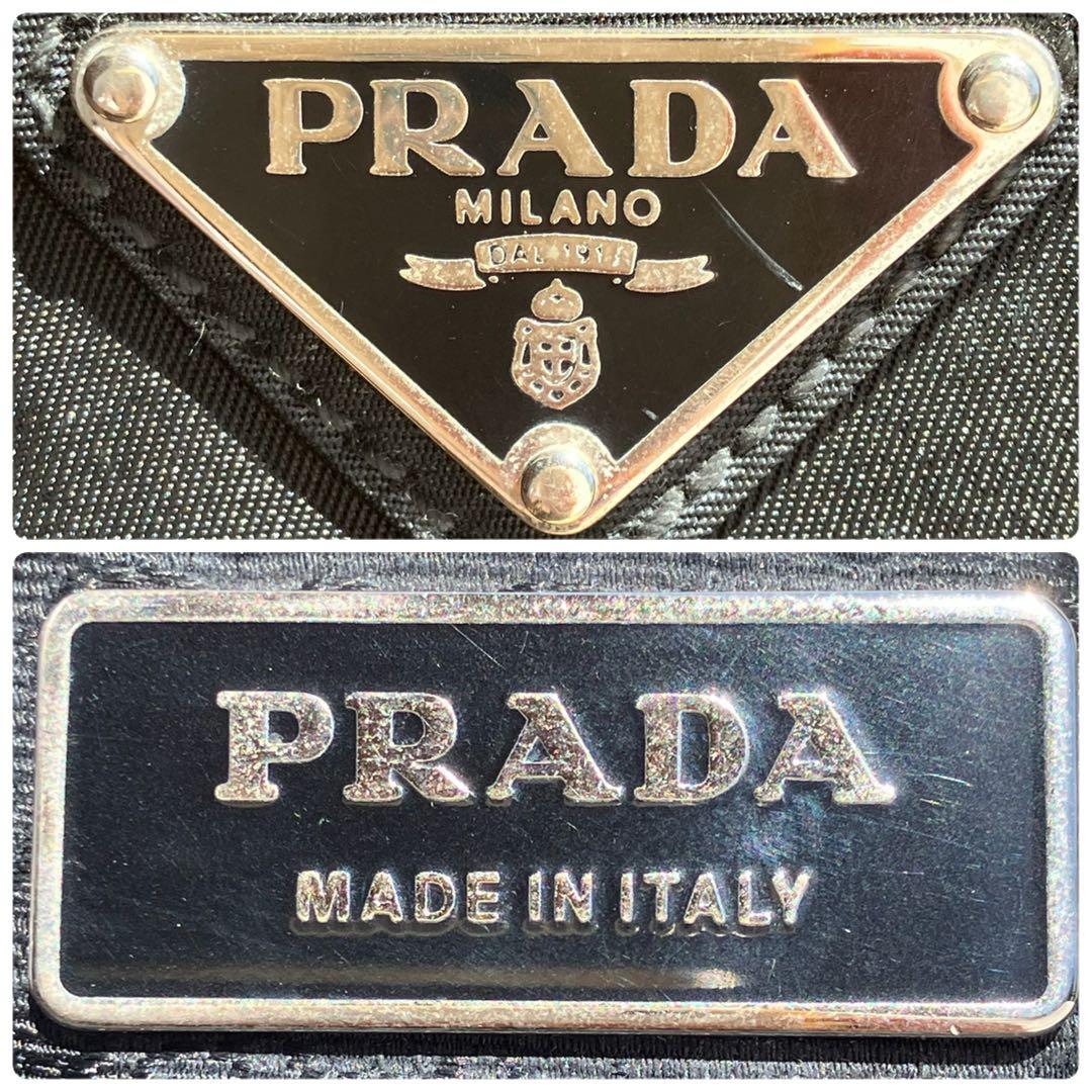 ✨極美品✨プラダ PRADA ボディバッグ ブラック ナイロン