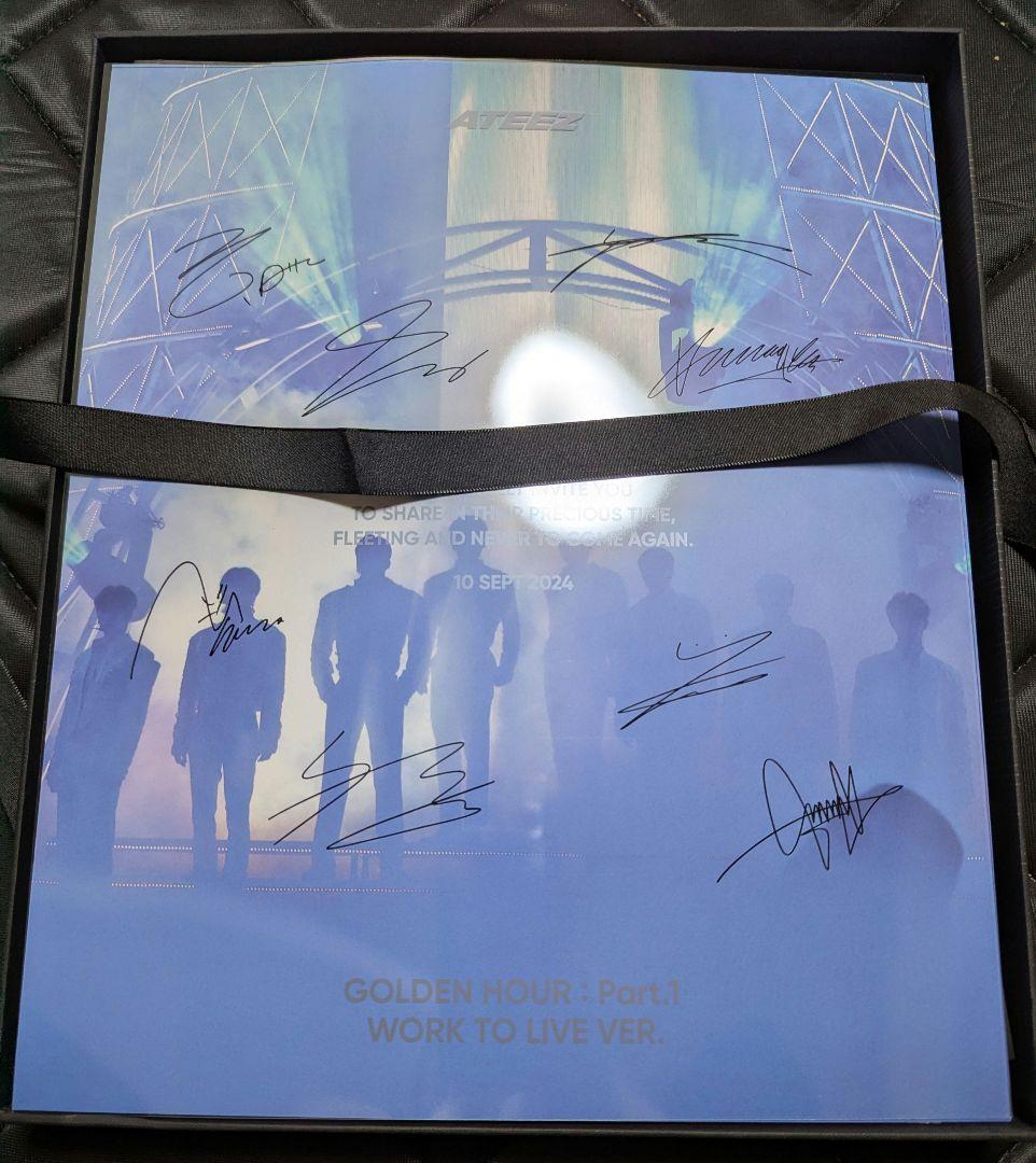 K-POP・アジア ATEEZ GOLDENHOUR PART1 WORK TO LIVE VER