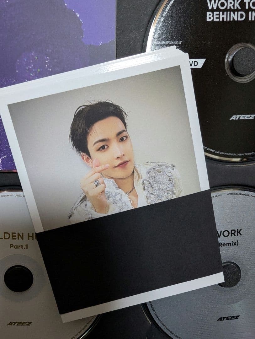 K-POP・アジア ATEEZ GOLDENHOUR PART1 WORK TO LIVE VER