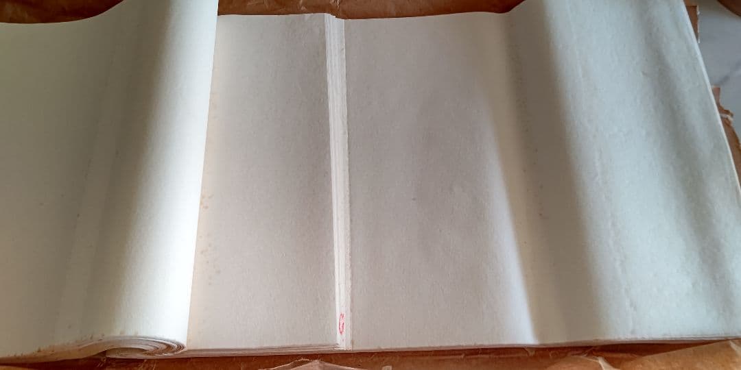 ❸画仙紙　古紙　紅星牌　四尺単宣　2000年5月製　未使用