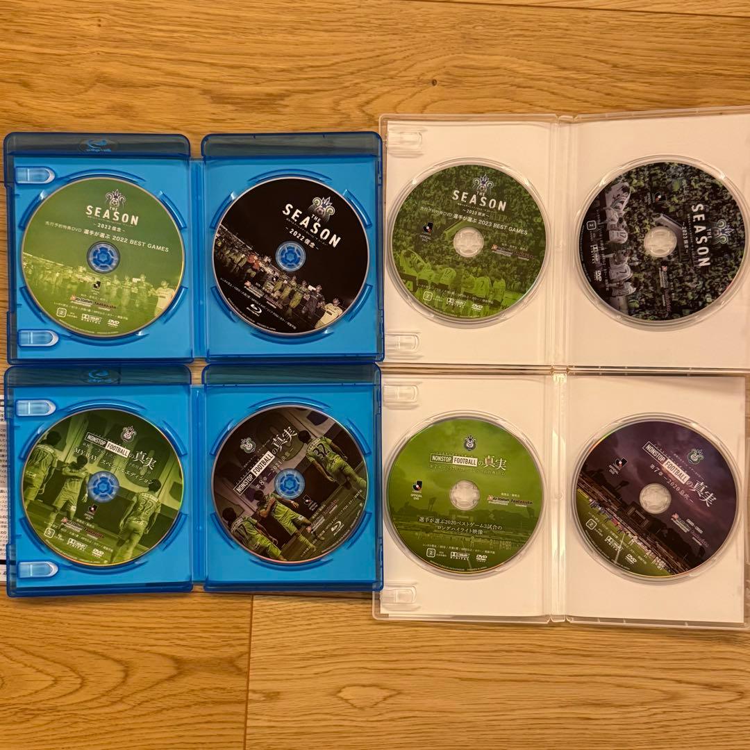 【最終値下げ】湘南ベルマーレイヤーDVD Blu-ray 10本セット