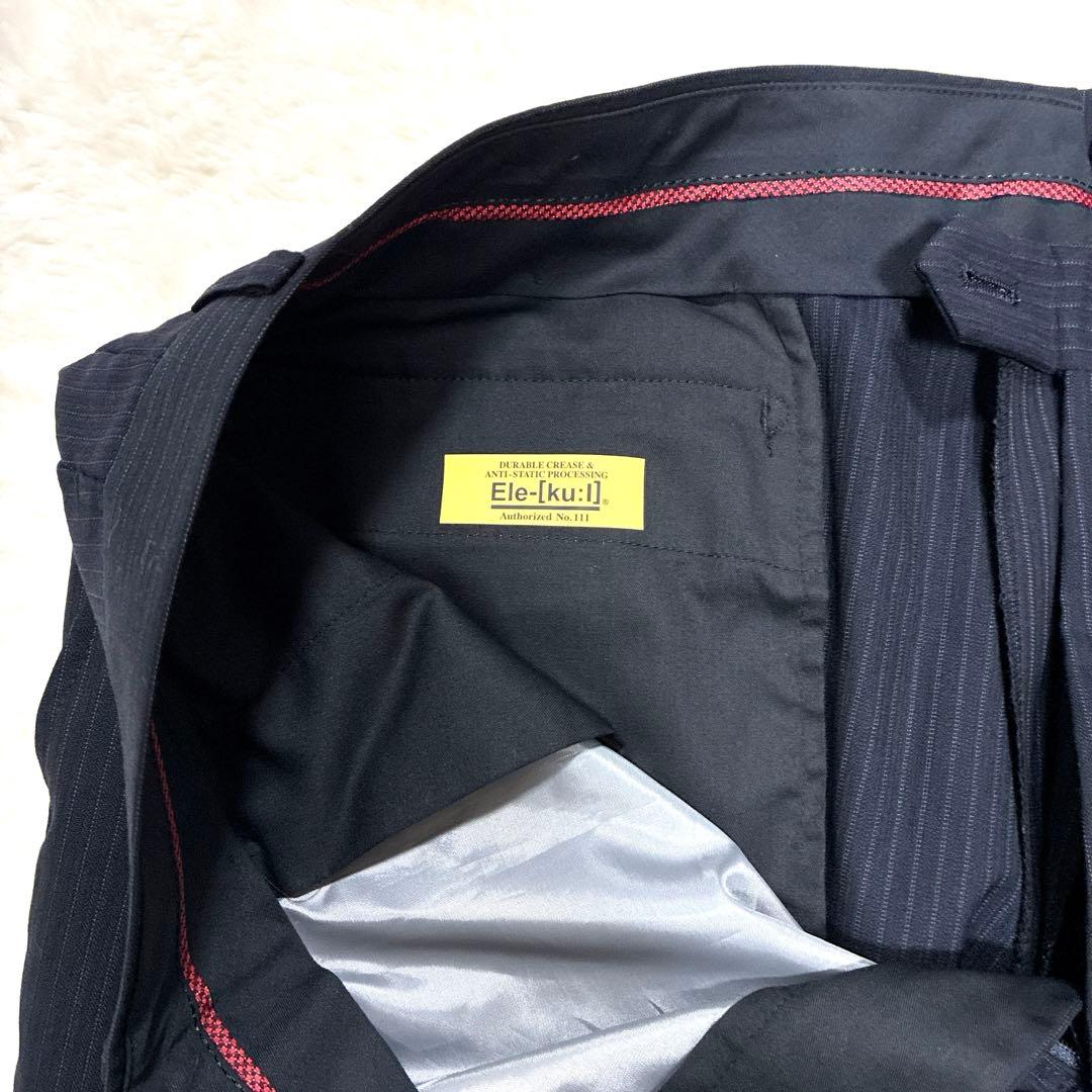 ✨希少サイズ BE8 パーソンズ ストライプ ビジネス スーツ 総裏