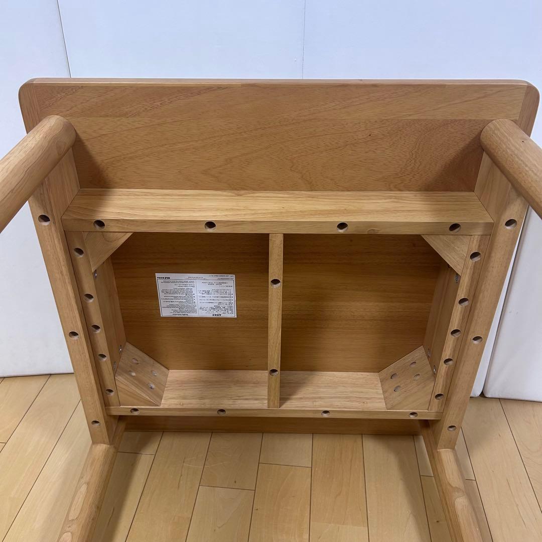 無印良品　正方形　木製テーブル　70×70 天然木　ダイニングテーブル　MUJI