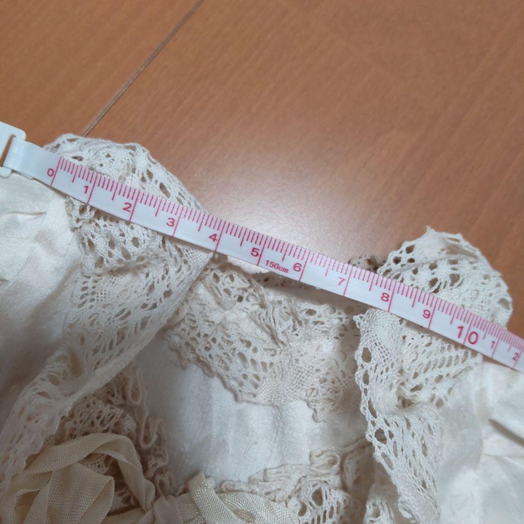 ヴィンテージのドレスをリメイクしたドールドレス♡