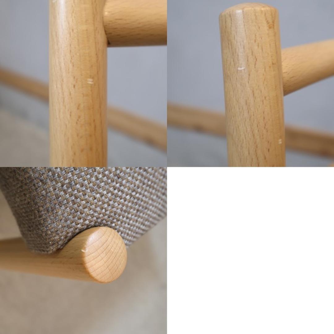 秋田木工 AKIMOKU ルフト ブナ材 ダイニングチェア 軽量 北欧スタイル