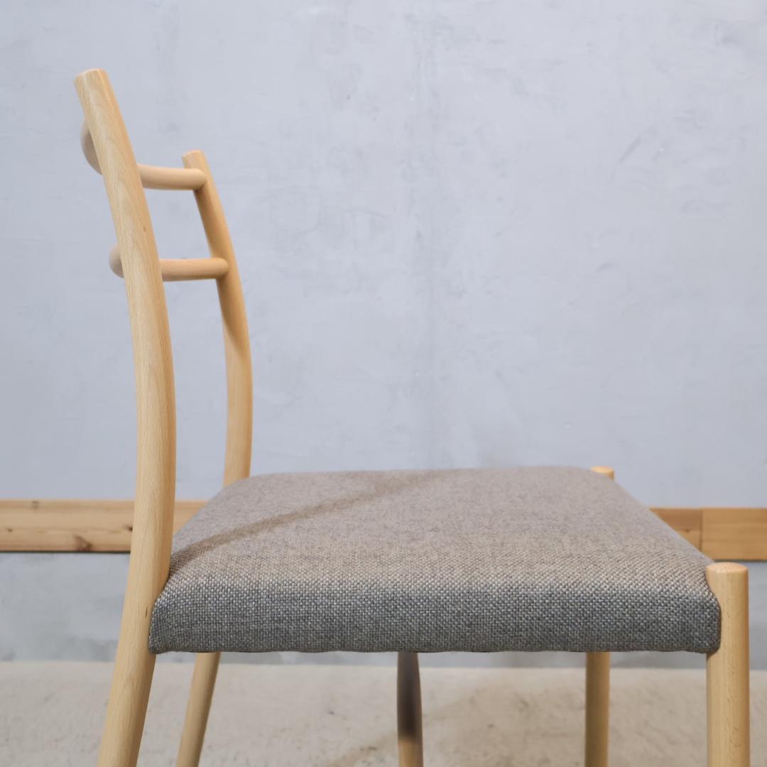 秋田木工 AKIMOKU ルフト ブナ材 ダイニングチェア 軽量 北欧スタイル