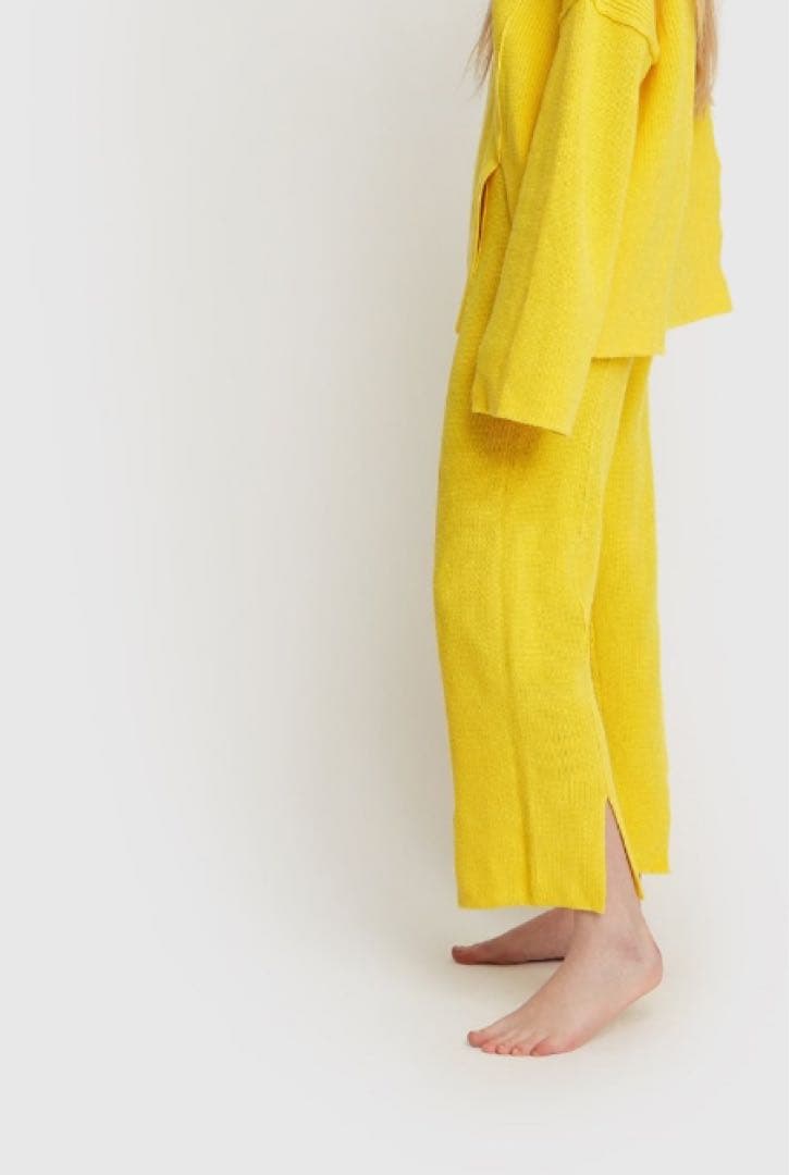 パンツ baserange Ware Pants-Pearl Knit