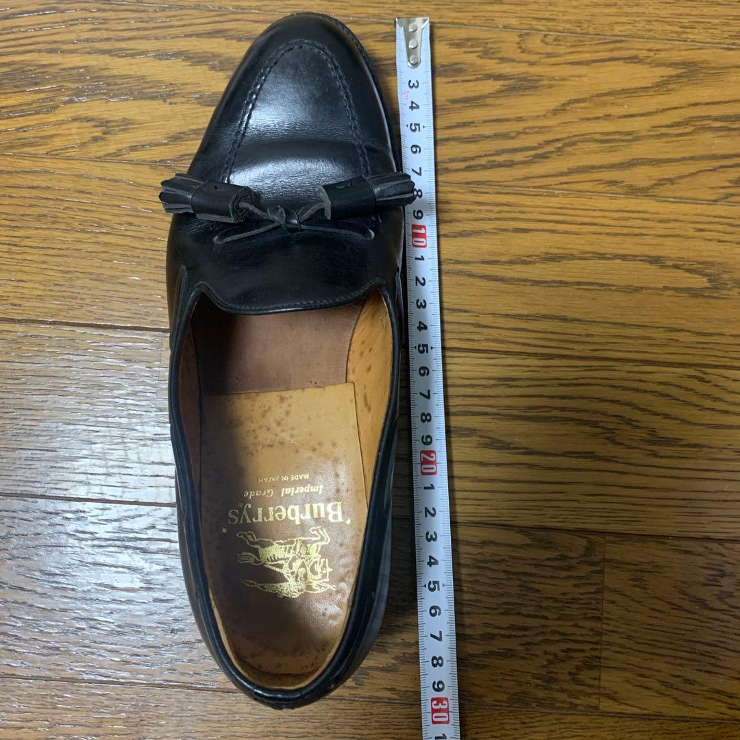 バーバリーズ　日本製　タッセルローファー　25cm