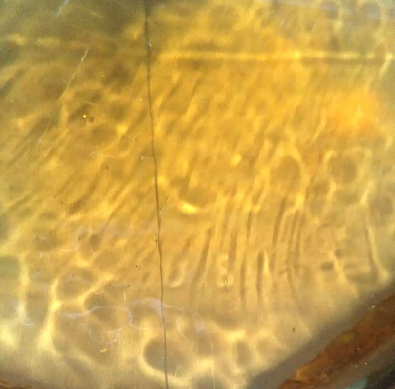 アンカーホッキング レインフラワー アンバー ピッチャー USAビンテージ