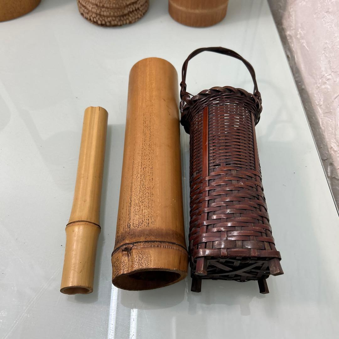 ☆竹の花入・茶道具☆