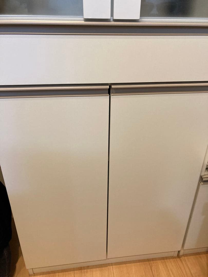 ※うさまる※ニトリ　食器棚 SK1860 WH