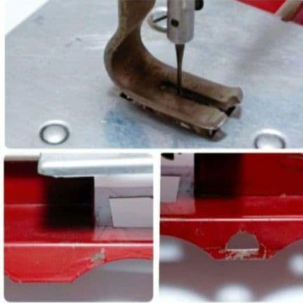 ビンテージ トイミシン リトルマザー 赤 LITTLE MOTHER スチール製