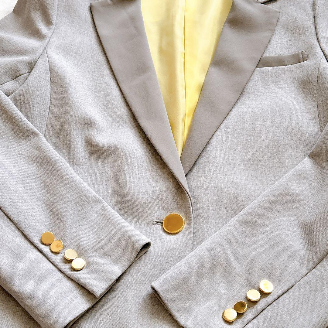 人気　iDea Luce イデアルーチェ クラシカルJK ジャケット　グレー