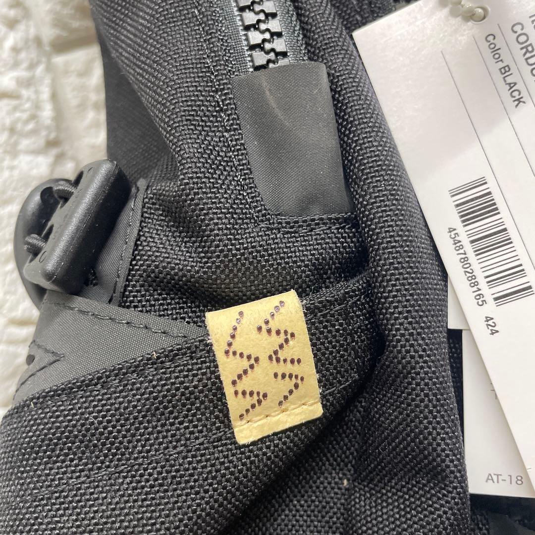 新品未使用　VISVIM CORDURA20Lレザーバックパック 黒