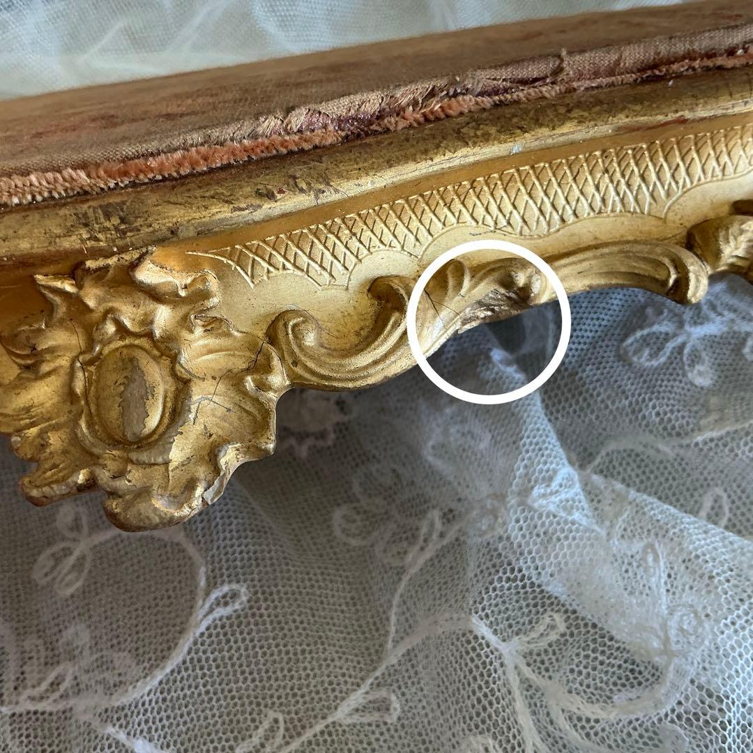 ♡希少♡　フランス　アンティーク　ディスプレイ台　台座　ポワドレ