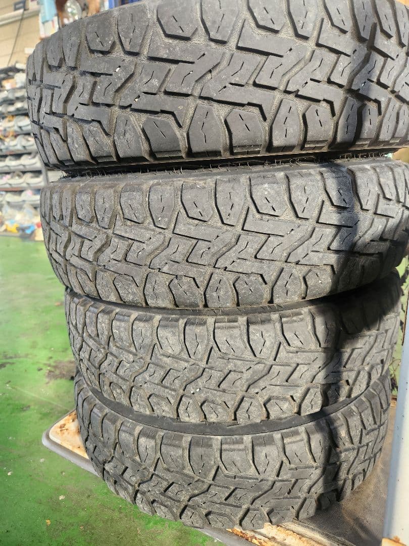 も*ぬ様 トーヨー　オープンカントリー　145/80-12 ホイール付　PCD1