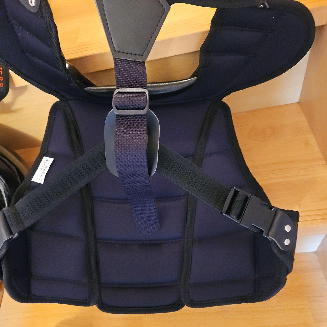 ZETT　軟式用キャッチャー防具セット1式6点+袋