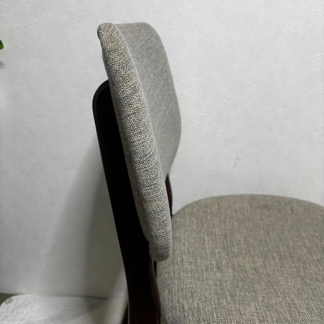 【希少】大川家具 ダイニングチェア 天然木 ウレタン