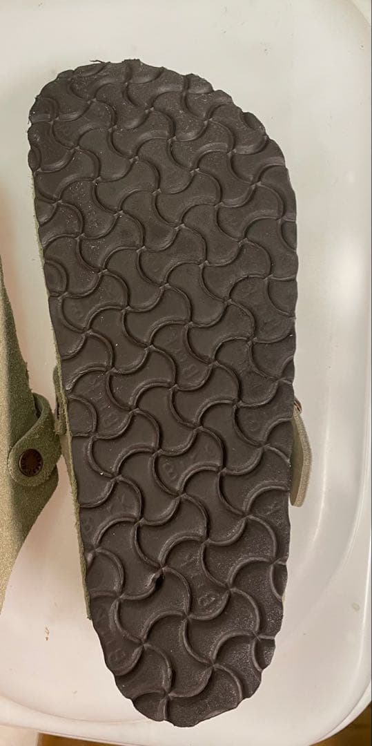 ビルケンシュトック　ボストン　ベージュ スエード サンダル 40