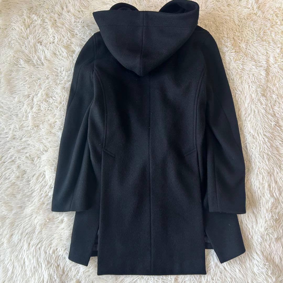 人気　atoアトウ　アンゴラ　LAMP MELTON HOODED COAT L