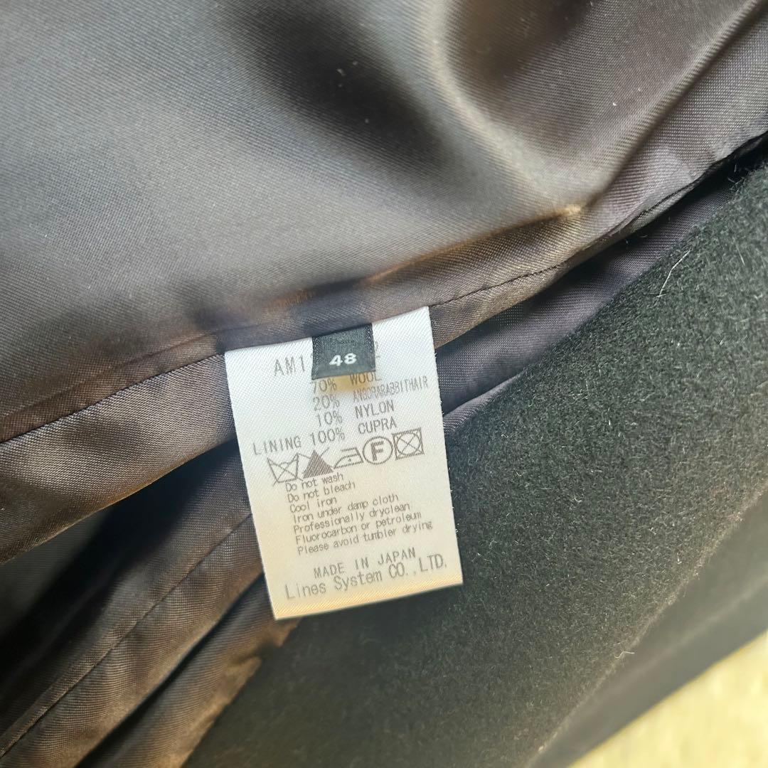 人気　atoアトウ　アンゴラ　LAMP MELTON HOODED COAT L