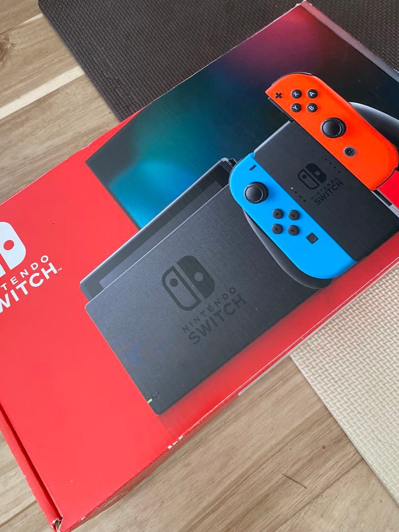 Nintendo Switch ニンテンドースイッチ本体　ネオン②