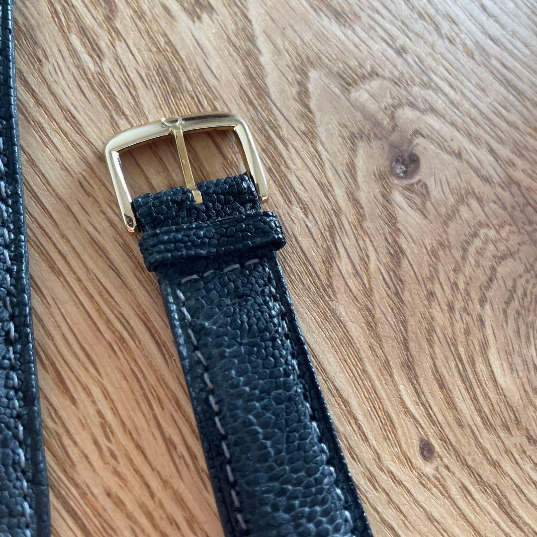 OMEGA 純正　ベルト　象革　ブラック