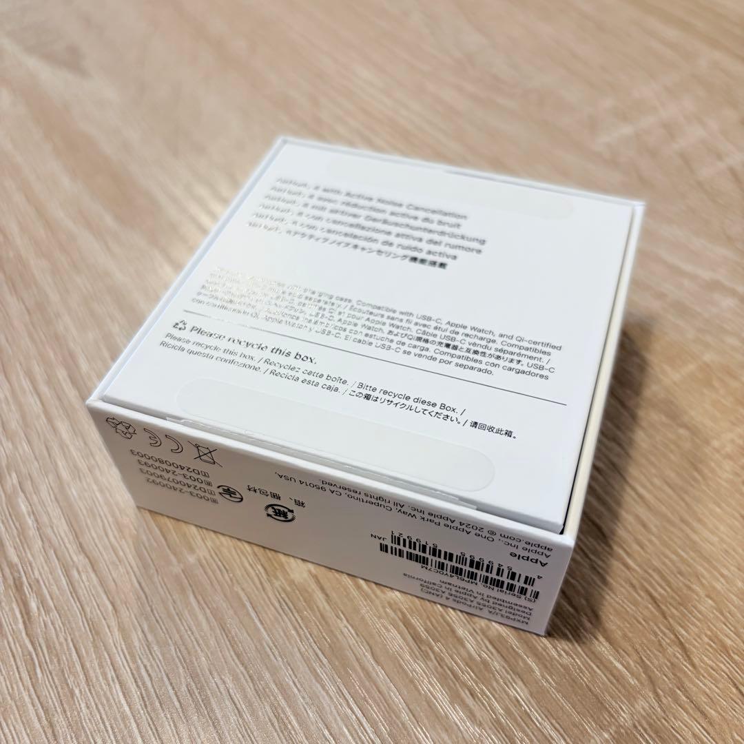 AirPods 4 ANC（アクティブノイズキャンセリング搭載モデル）