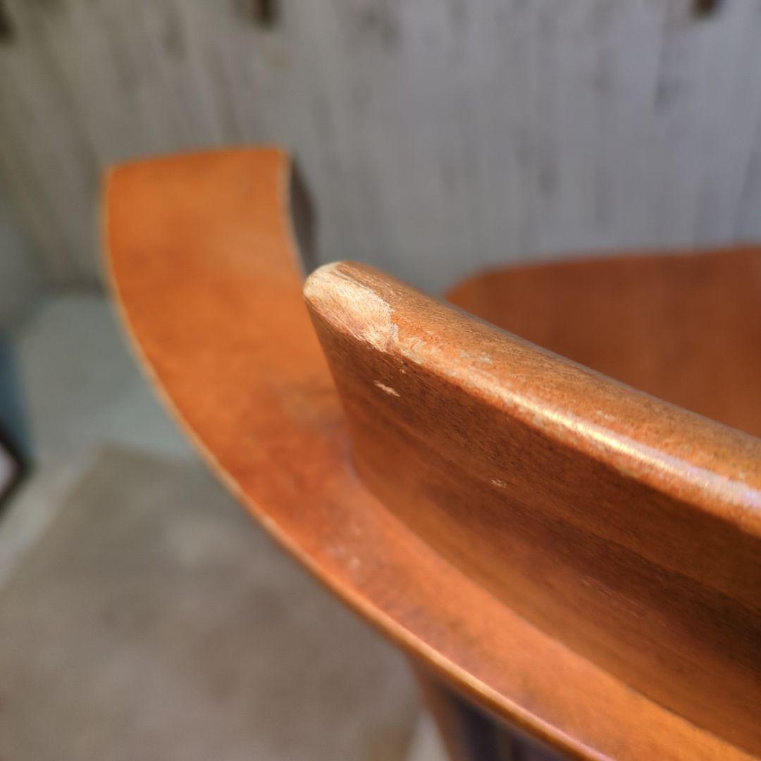 柏木工　ソフィー④　ダイニングチェア　ハーフアームチェア　飛騨家具