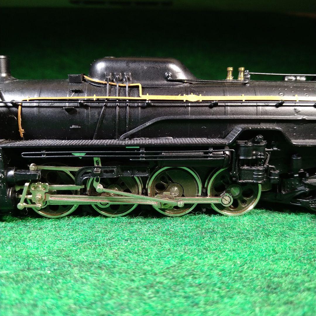 ボ*プ様 HOゲージ 　D51 金属アダチ完成品追加工