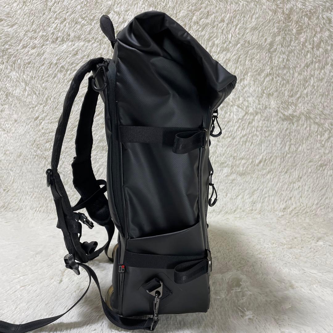 美品✨ HIDEO WAKAMATSU リュックキャリー　2WAY ブラック