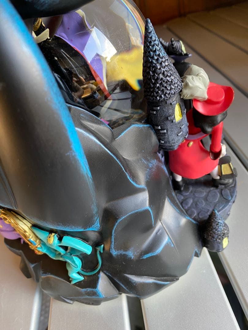 ディズニー　ヴィランズ　スノーグローブ　スノードーム　オルゴール付　レア