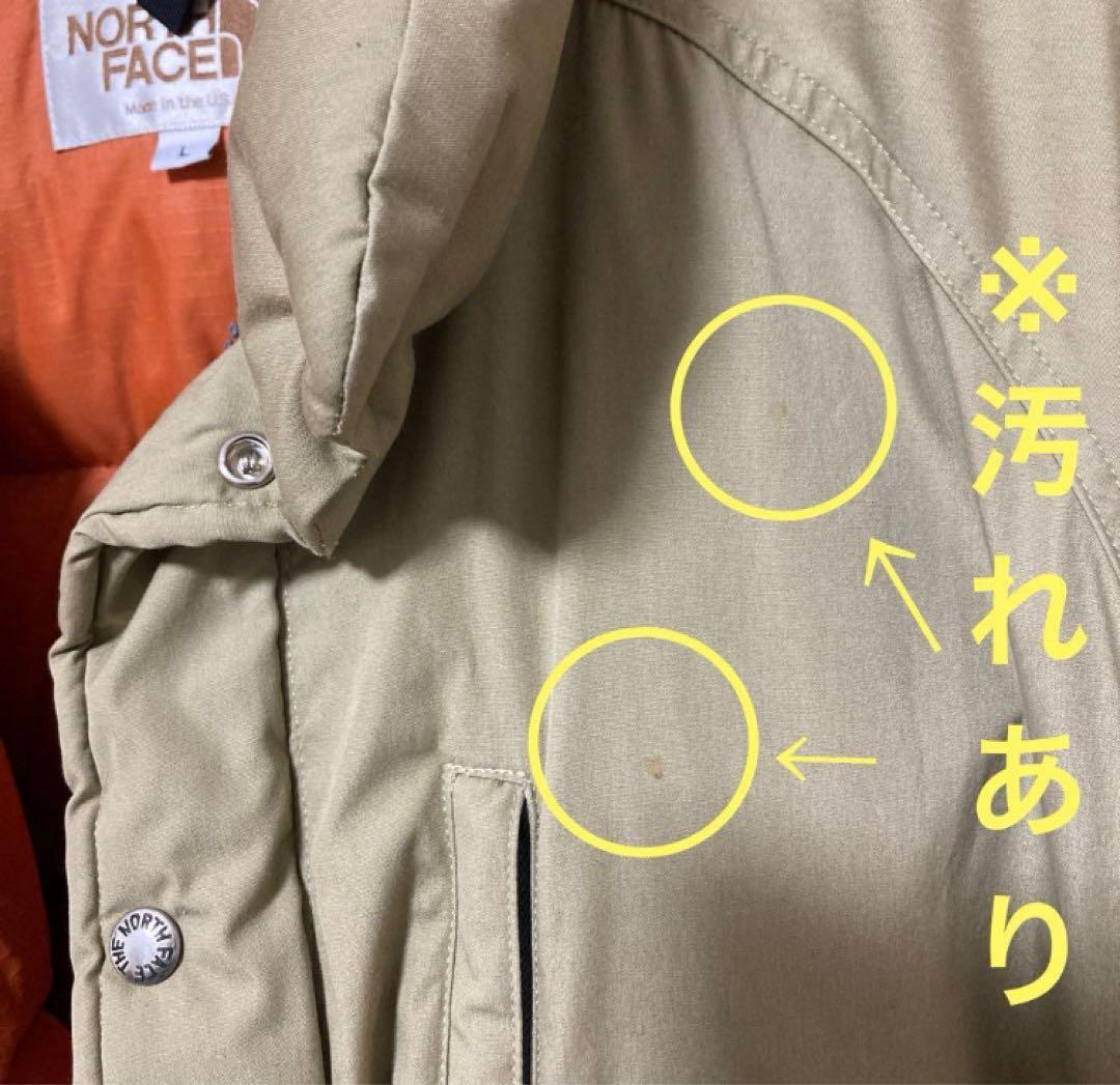 THE NORTH FACE ダウンジャケット 80s 茶タグ USA製 Ｌ