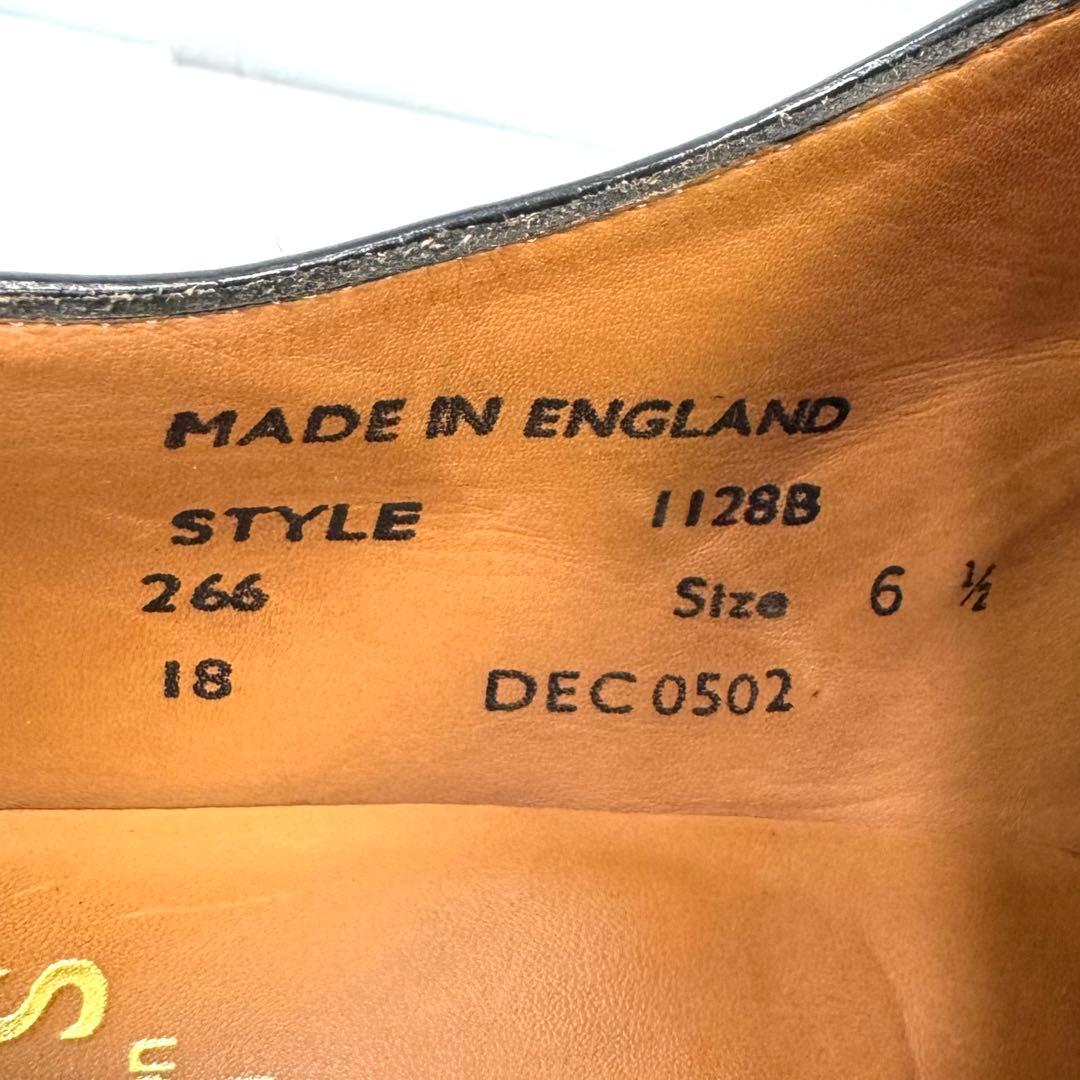 【SANDERS】 サンダース （25.5cm） ダービーシューズ 1128