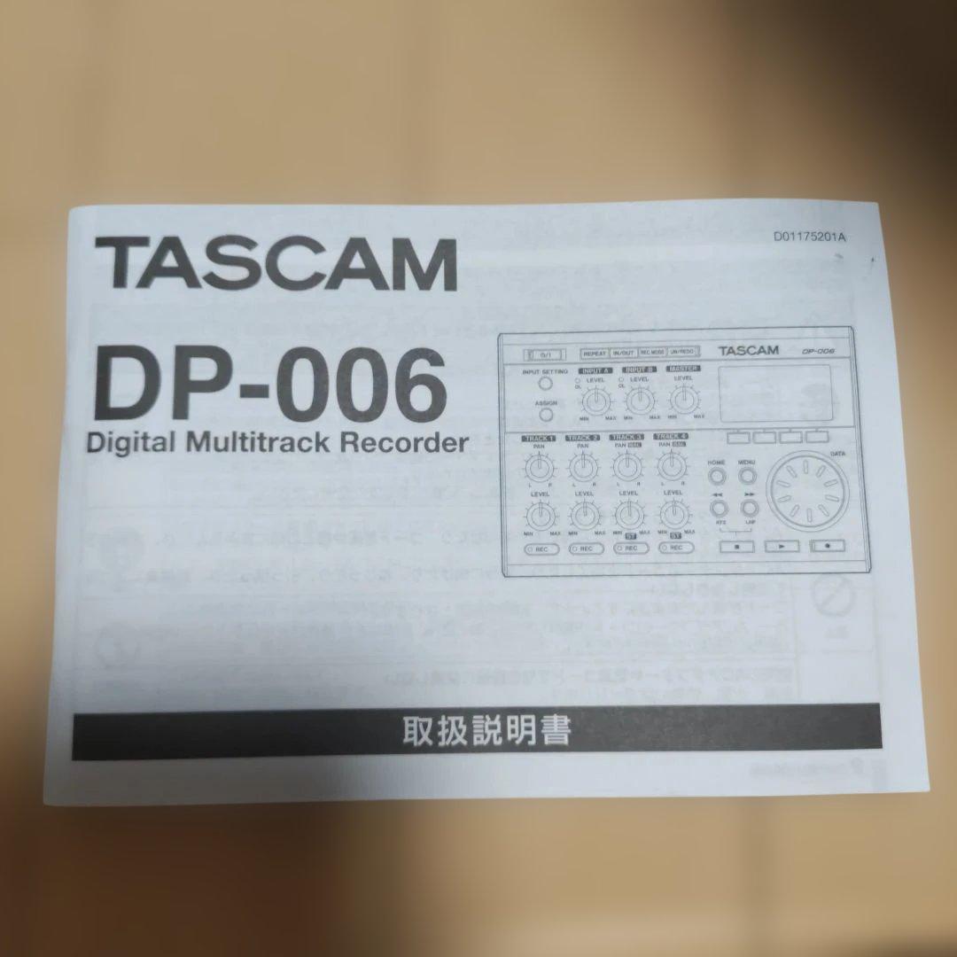 レコーダーTASCAM DP-006 ＆ マイクECM-330 ＆ GT20