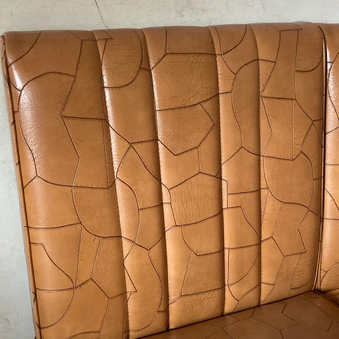 2点セット ヴィンテージ レトロ ソファ 喫茶 カフェ ミッドセンチュリー