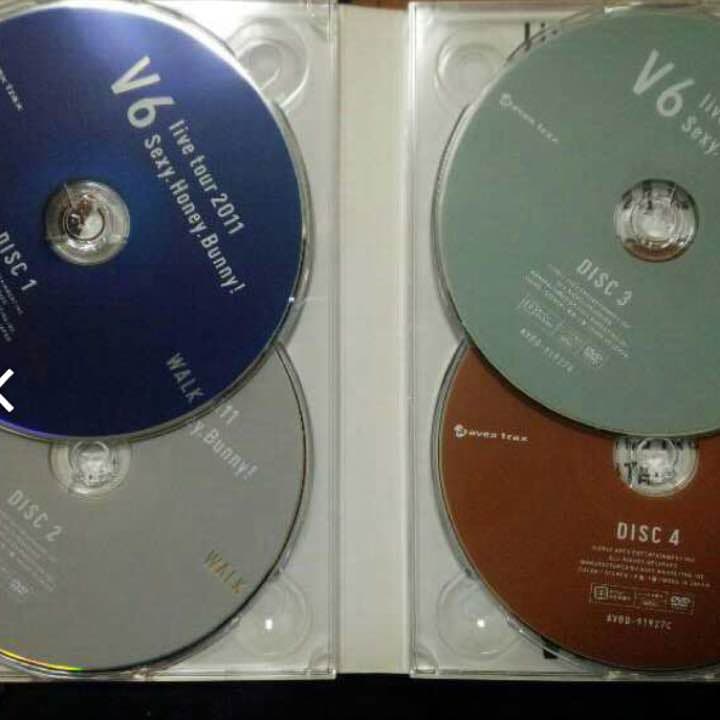 ミュージック V6 sexy honey bunny DVD