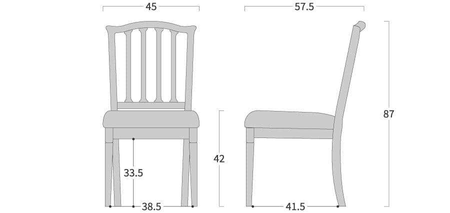 北海道旭川家具 加藤木工 ブルックス トラディショナルアームレスチェア 楢材