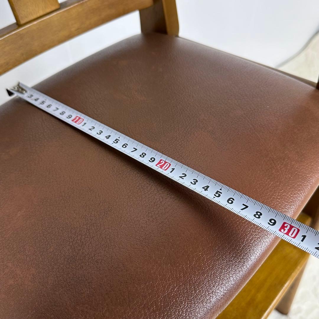 karimoku ダイニングチェア ブラウン　子供用チェア