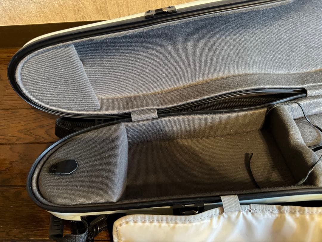 東洋楽器　プリュームファイバーヴィオ バイオリン4/4ケース　ライトブルー