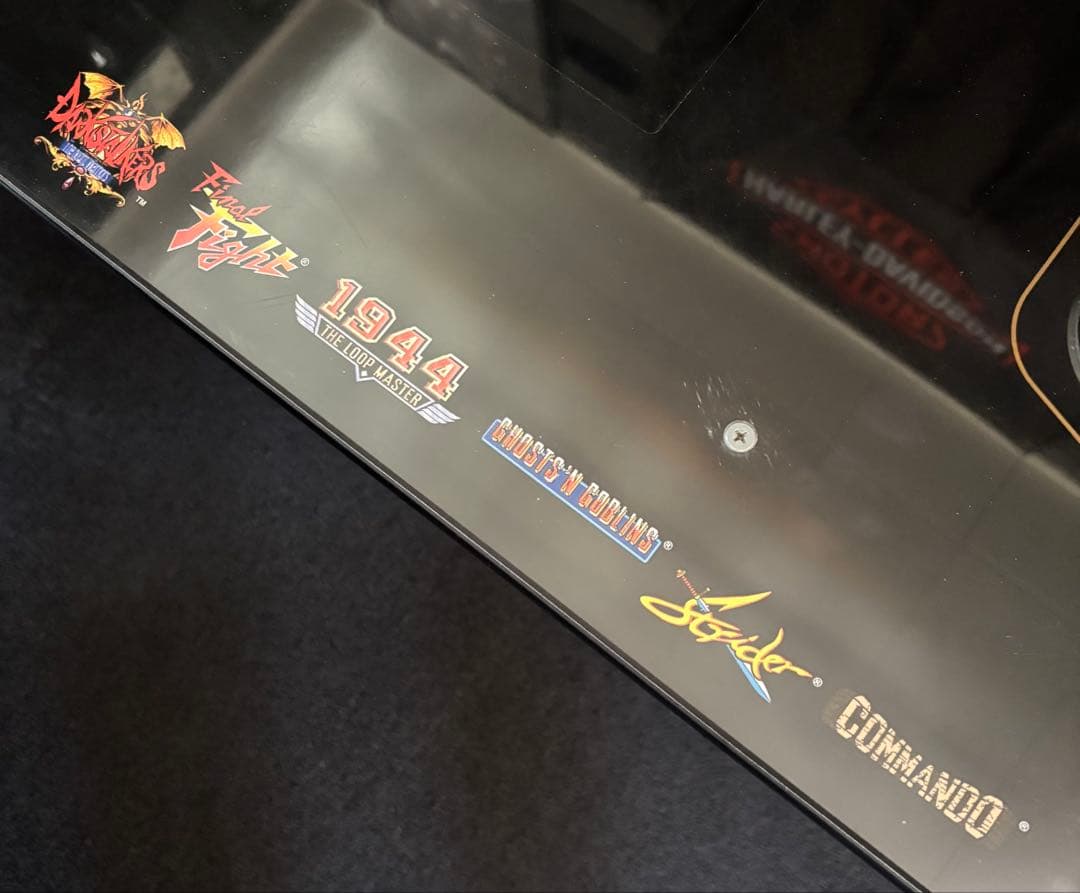 arcade1up カプコン12ゲーム筐体(ブラック限定版) スト2など