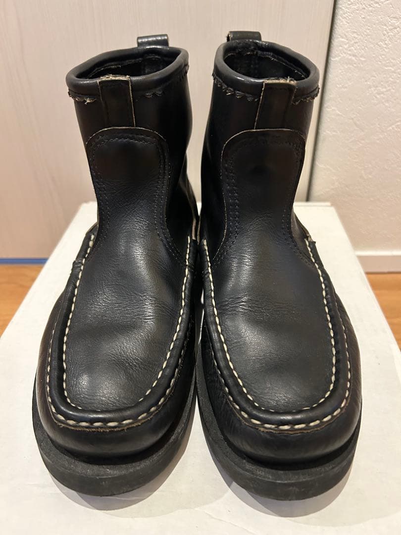 ラッセルモカシン　Russell モカシンブーツ ブラック