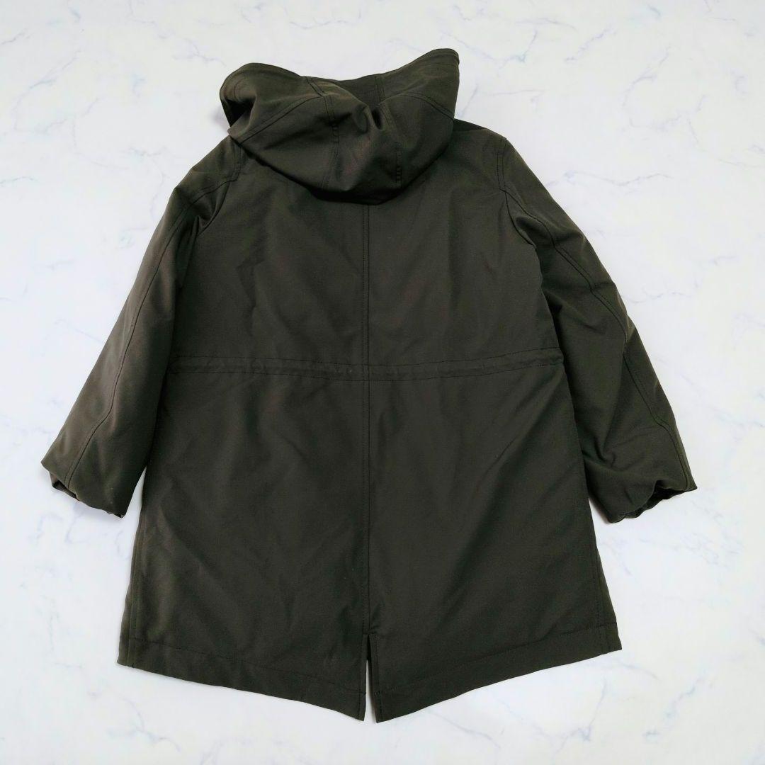 【限定品】23区 ニジュウサンク ミリタリー フーデットダウンコート 撥水